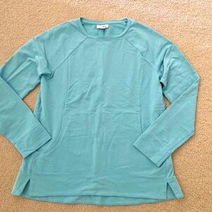 J.Jill Aqua Long Sleeve sweatshirt